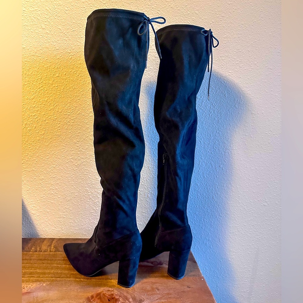 Aubriana Over-the-Knee Heeled Boot